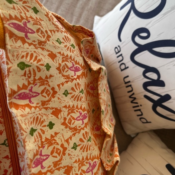 🧡Colorful Tote Bag cooler & wine carrier - Picture 6 of 11